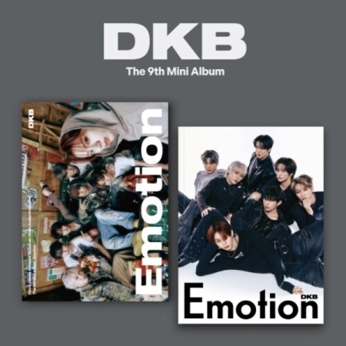 Emotion - Random Cover - incl. 84pg Photobook, Poster, Folded Poster, Photocard, Polaroid Photo, Clear Photocard Frame + Sticker