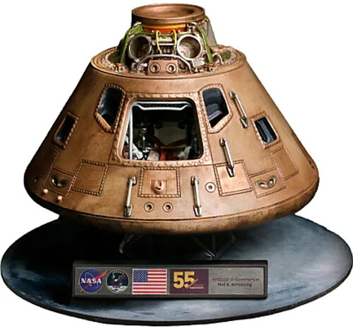 APOLLO 11 COMMAND MODULE (DX) POLYRESIN STATUE