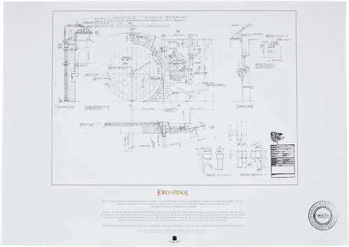 BLUEPRINT - THE DOOR OF BAG END