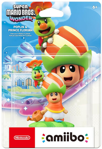AMIIBO: SUPER MARIO BROS WONDER - POPLIN & FLORIAN