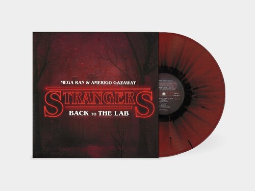 Mega Ran - Strangers: Back To The Lab (Blk) vinyl record cover