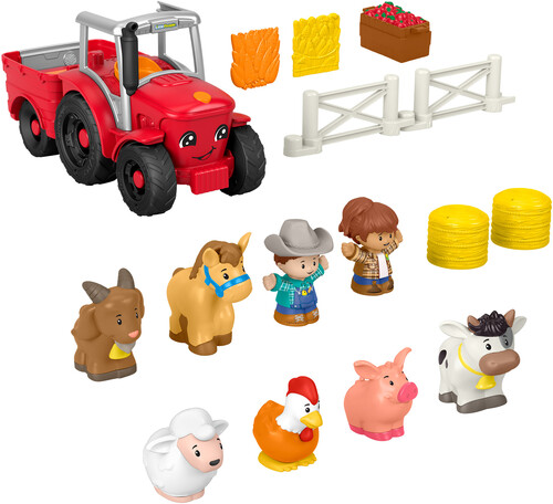 Fisher Price - Little People Caring For Animals Tractor Giftset