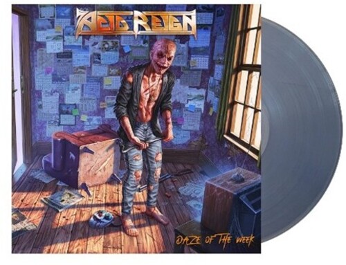 Acid Reign - Daze Of The Week - UK Exclusive Clear Vinyl vinyl record cover