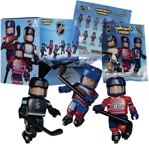 NHL CONSTRUCTION FIGURE 36CT BLIND BAG WAVE 2 PDQ