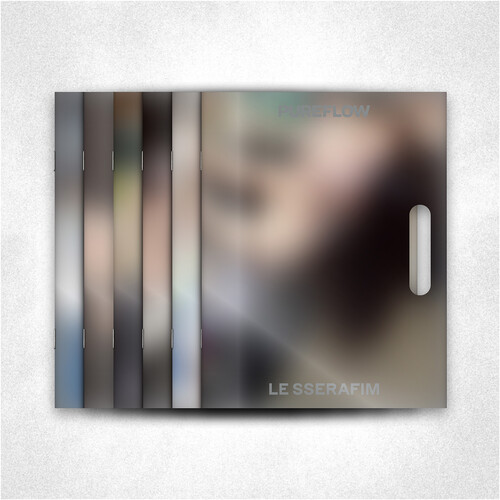 LE SSERAFIM - 2nd Studio Album PUREFLOW pt.1 vinyl record cover