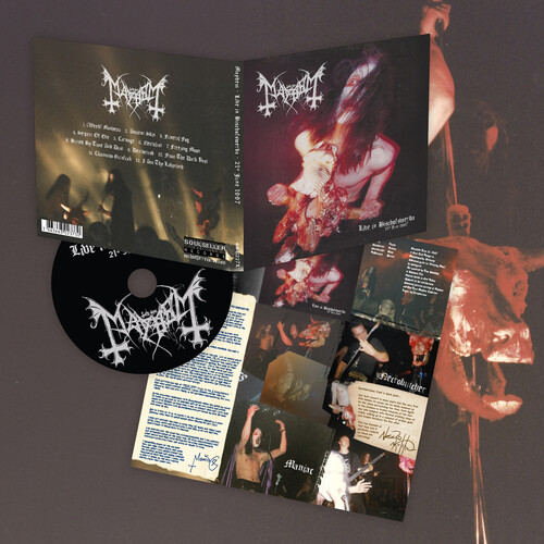 Mayhem - Live In Bischofswerda (21st June 1997) vinyl record cover