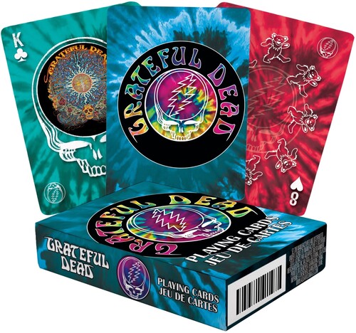 GRATEFUL DEAD- TIE DYE PLAYING CARDS DECK