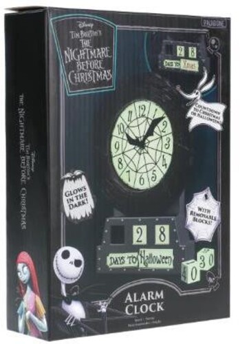 NIGHTMARE BEFORE CHRISTMAS COUNTDOWN ALARM CLOCK