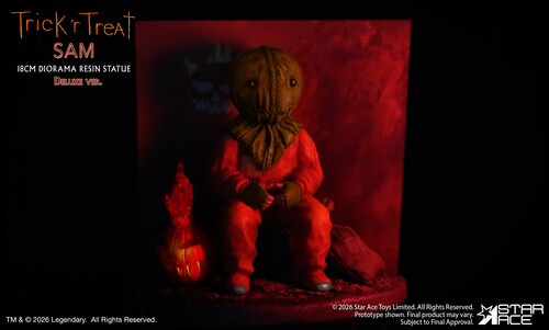 TRICK'R TREAT SAM DIORAMA RESIN DX STATUE