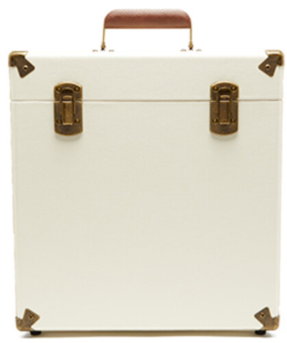 GPO SWB18CT 12 IN VINYL RECORD CASE CREAM/ TAN