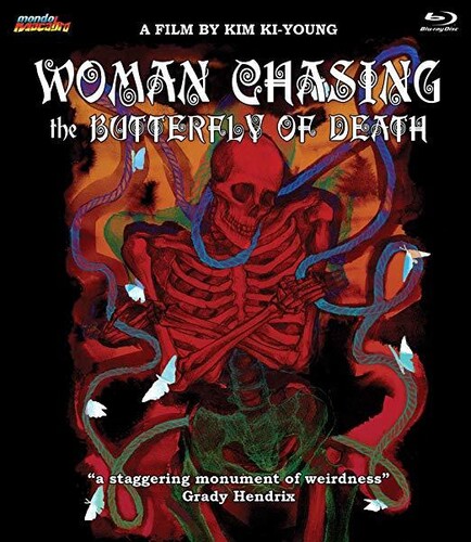 Woman Chasing the Butterfly of Death