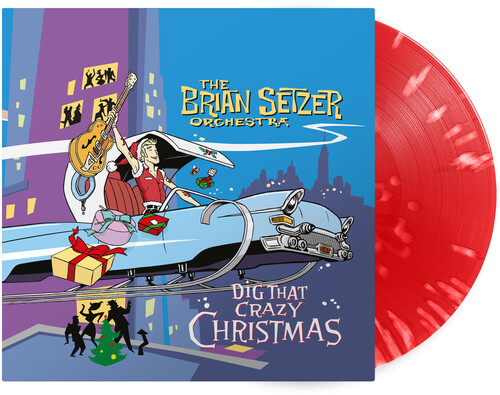 The Brian Setzer Orchestra - Dig That Crazy Christmas [Red & White Splatter LP]