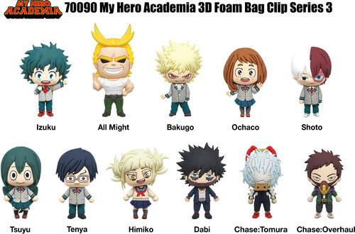My Hero Academia Collectors Bag Clip Series 2 3 Inch Kyoko Jiro 
