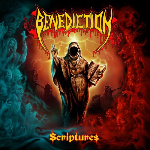 Benediction - Scriptures (Red/Black Swirl) (Blk) (Red)