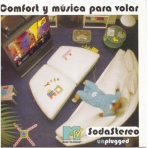 Soda Stereo - Comfort Y Musica Para Volar: MTV Unplugged vinyl record cover