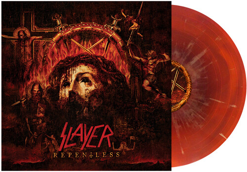 Slayer - Repentless [Limited Edition Oxblood & Orange Swirl W/ Mustard LP]