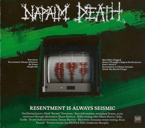 Napalm Death - Resentment is Always Seismic - a final throw of Throes [Import Limited Edition]