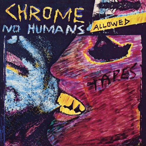 Chrome - No Humans Allowed - Purple/Clear Splatter [Clear Vinyl]