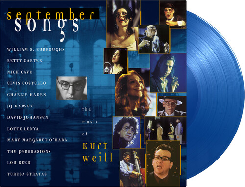 September Songs: The Music Of Kurt Weill /  Various - Limited 180-Gram Translucent Blue Colored Vinyl [Import]
