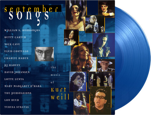 September Songs: The Music Of Kurt Weill / Various - Limited 180-Gram Translucent Blue Colored Vinyl