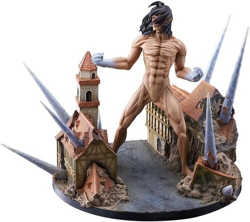 ATTACK ON TITAN EREN JAEGER JUDGMENT FIGURE|alliance entertainment