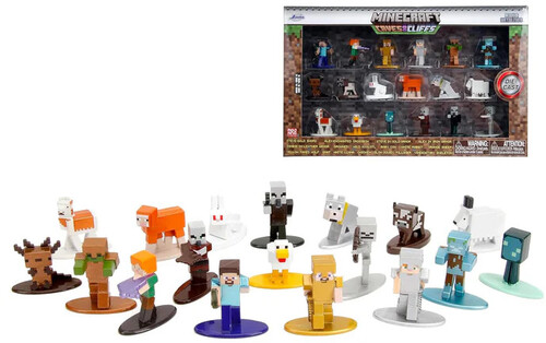 1.65 NANO M-FIGS MINECRAFT-18PK (CAVES & CLIFFS)