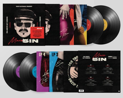Disco Discharge Presents More Sin - Box Of Sin 2 /  Various - 4LP Set with Booklet [Import]