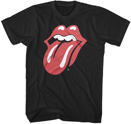 Rolling Stones - Classic Tongue Logo T-Shirt - 2XL Black 3127100407