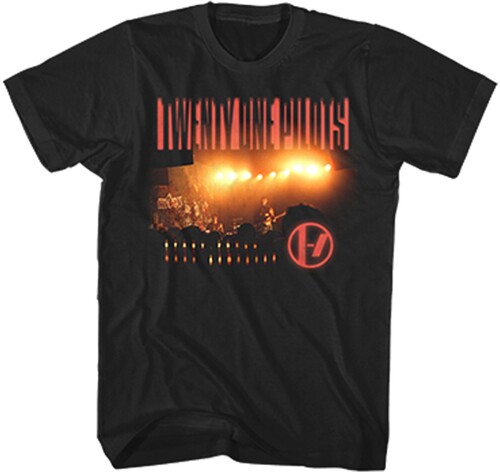 TWENTY ONE PILOTS START TSHIRT LG BLK TS24TOP028A3