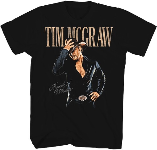 TIM MCGRAW BACK WHEN TSHIRT XL BLK 31541021A4
