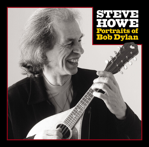 Steve Howe - Portraits Of Bob Dylan (Uk) vinyl record cover