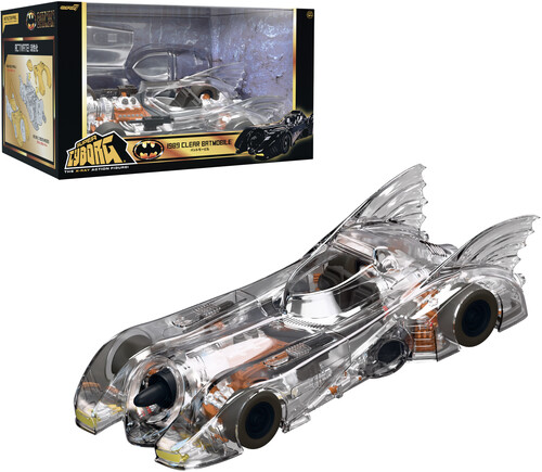 BATMAN SUPER CYBORG - BATMOBILE [1989] (CLEAR)