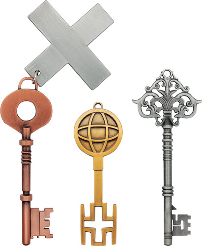 SILENT HILL 2 SET OF REPLICA KEYS