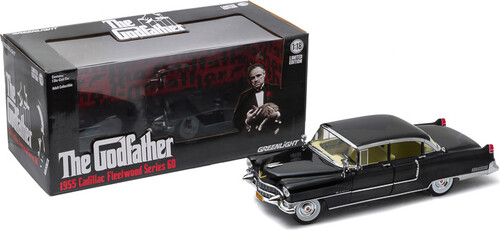 The Godfather (1972) - 1955 Cadillac Fleetwood Series 60 Special 1/18 Scale Die-Cast Car