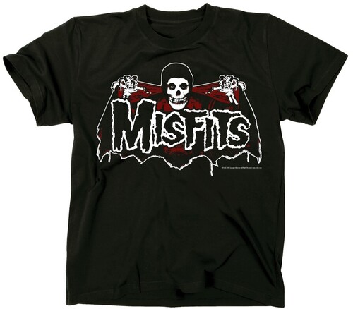 Misfits - Batfiend (Red) - T-Shirt - 2XL (Black)