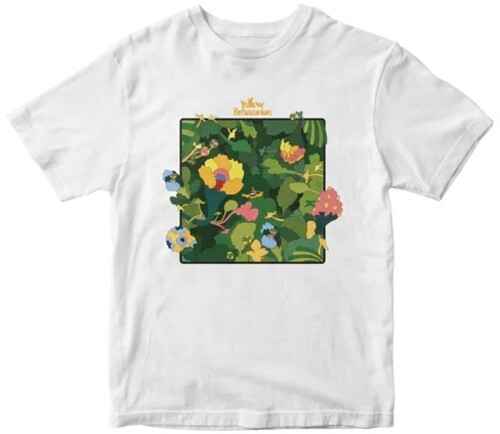 BEATLES YELLOW SUBMARINE PEPPERLAND WOODS TSHRT XL