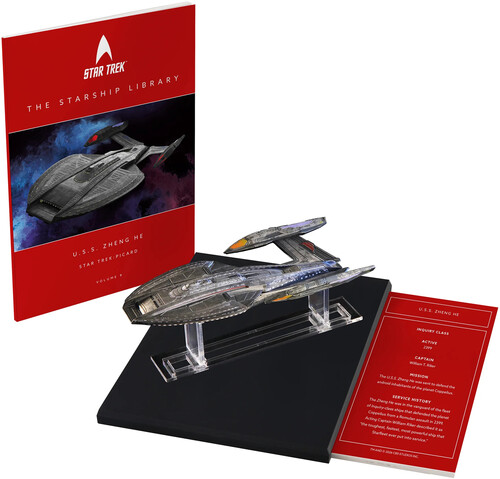 STAR TREK USS ZHENG-HE NCC-86505 LIBRARY SERIES 9