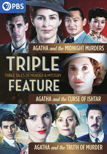 Agatha Christie Triple Feature (Agatha and the Truth of Murder /  Agatha and the Curse of Ishtar /  Agatha and the Midnight Murders)