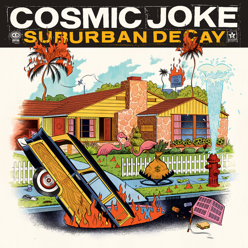 Cosmic Joke - Suburban Decay vinyl record cover