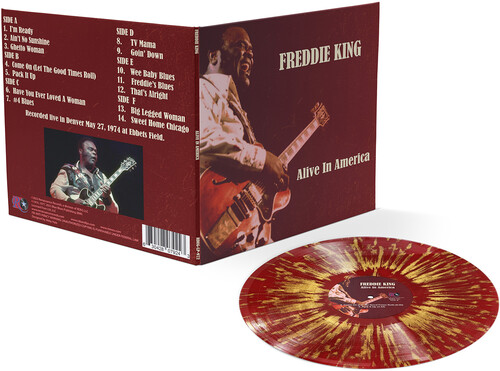 Alive In America - Gold/Red