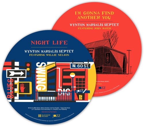 Wynton Marsalis Septet - "Night Life" b/w "I'm Gonna Find Another You"
