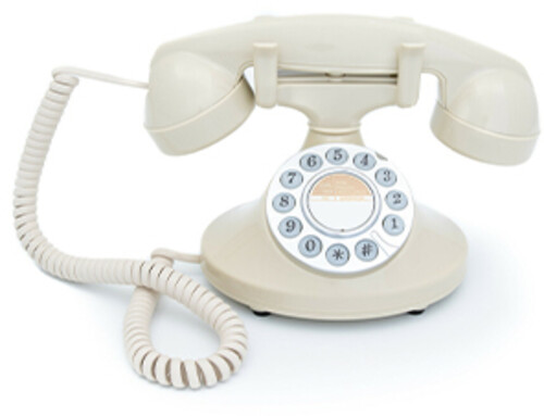 GPO PEARL CLASSIC DESK TELEPHONE PUSH BUTTON CREAM