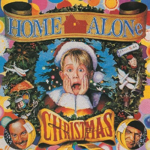 Various Artists - Home Alone Christmas [Clear with Red & Green Christmas Party Swirl LP]