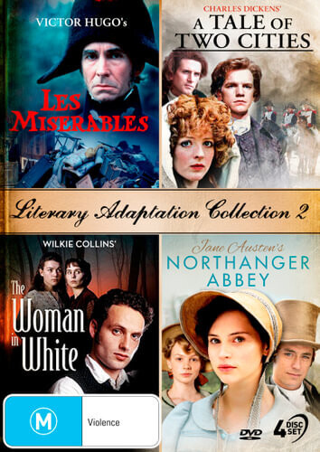 Literary Adaptation: Collection 2 (Tales Of Two Cities /  Les Miserables /  Woman In White /  Northanger Abbey) [NTSC/ 0] [Import]
