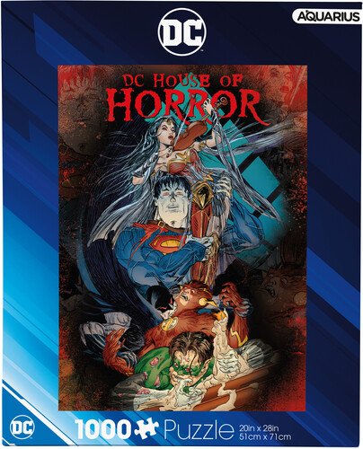 DC COMICS HOUSE OF HORROR 1000 PC PUZZLE