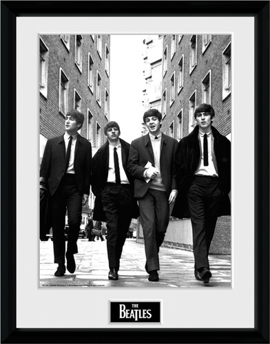 The Beatles - Framed Print - In London (12" x 16")