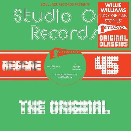 Willie Williams - No One Can Stop Us Now vinyl record cover