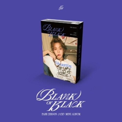 Park Ji Hoon - Blank Or Black - Nemo Card Album Full Version - incl. 7 Jacket Photocards + Selfie Photocard