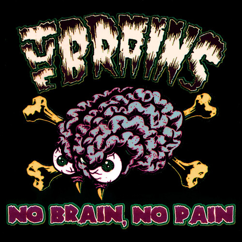 Brains - No Brain No Pain - Green/Purple Haze Splatter