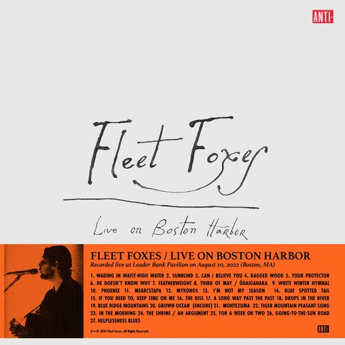 Fleet Foxes - Live On Boston Harbor (Rsd) [Record Store Day] 